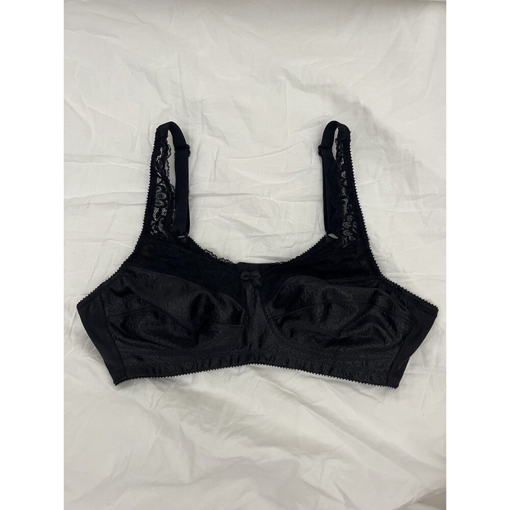 Amoena Annabell Pocket Mastectomy Bra 38C BLACK